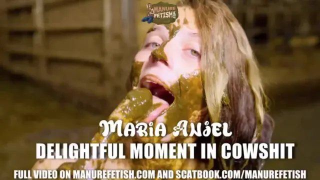 Maria Anjel Delightful Moment In Cowshit